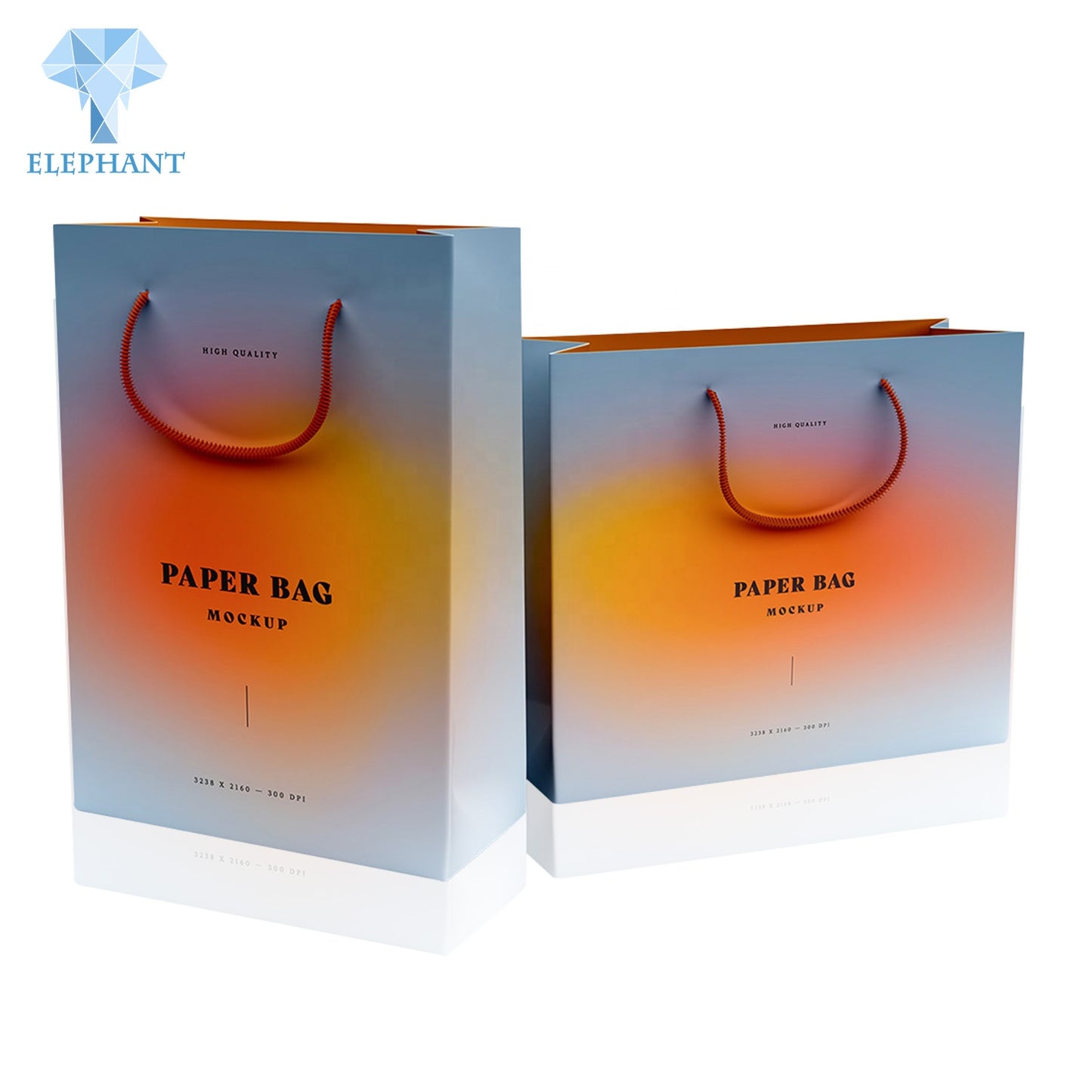 Custom Printed Logo High Quality Luxury Gift Paper Shopping Bag Packaging Printing