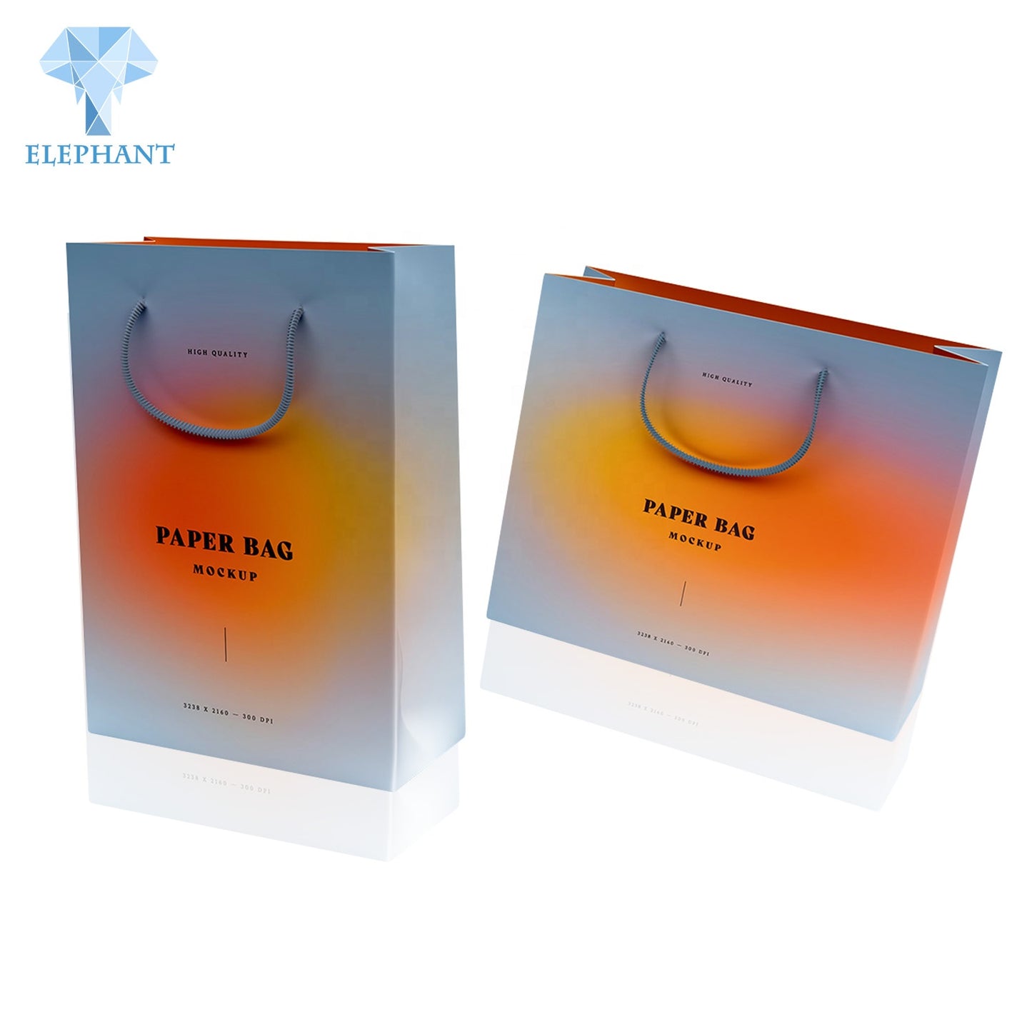 Custom Printed Logo High Quality Luxury Gift Paper Shopping Bag Packaging Printing