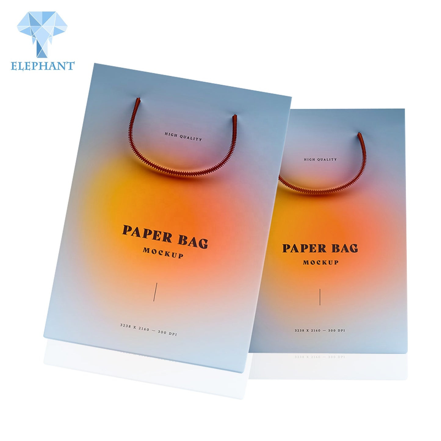 Custom Printed Logo High Quality Luxury Gift Paper Shopping Bag Packaging Printing