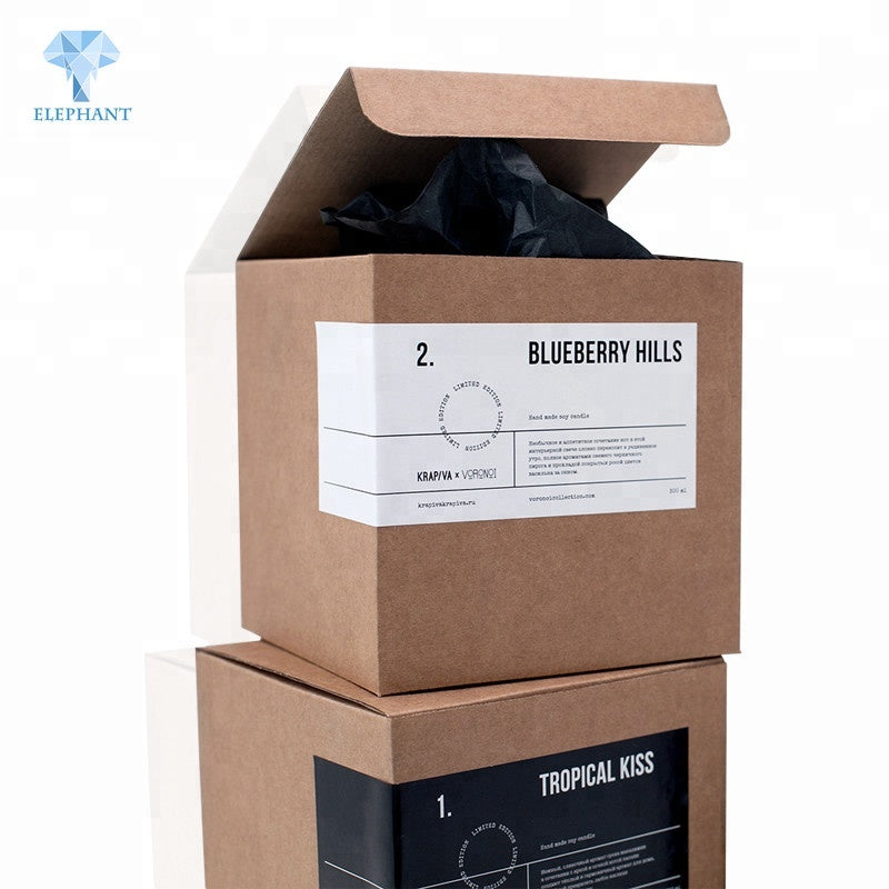 Custom Logo Best Price Recycled Standard Mailing Kraft Paper Carton Box