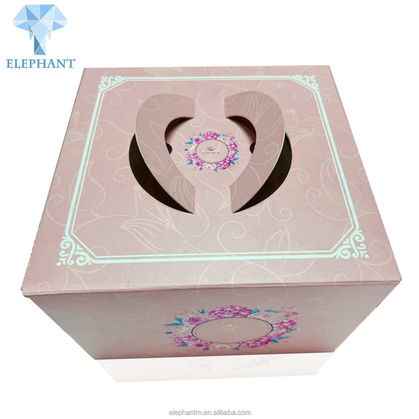 Custom Logo Eco Friendly Best Price Collapsible Paper Birthday Cake Boxes