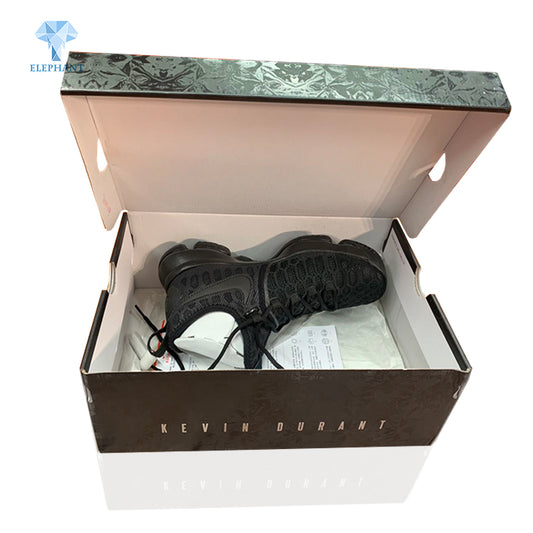 Customized Offset Printing Black Good Price Corrugated Carton Box For Shoes