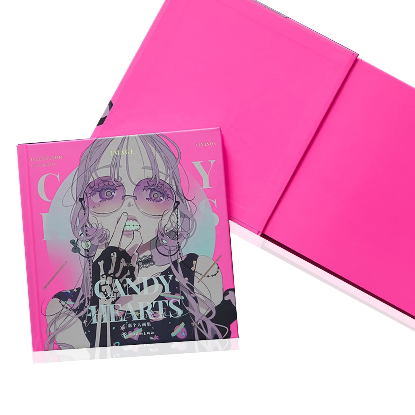 Professional Printing Adult Children Colour Flip English Comic Magic Manga Hardcover Presentation Pantone Coloring Book