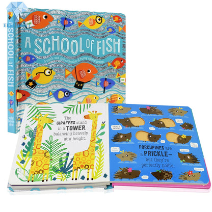 Custom Eco-friendly High Quality Printed Children Cardboard Board Book Printing on Demand