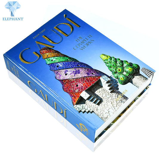 Custom Luxury Paperback Painting Coloring Hard Cover Clear Picture Food Bake Cook Book Printing